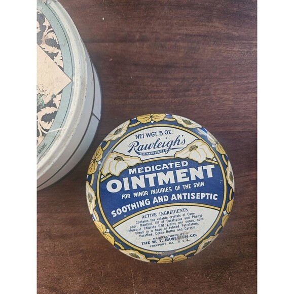 Two Vintage Tins Art Deco Style - Picture 3 of 9